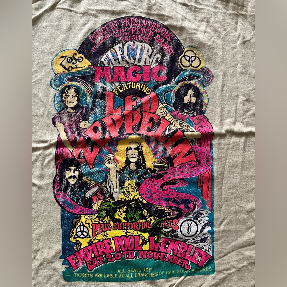 NWOT Led Zeppelin size M